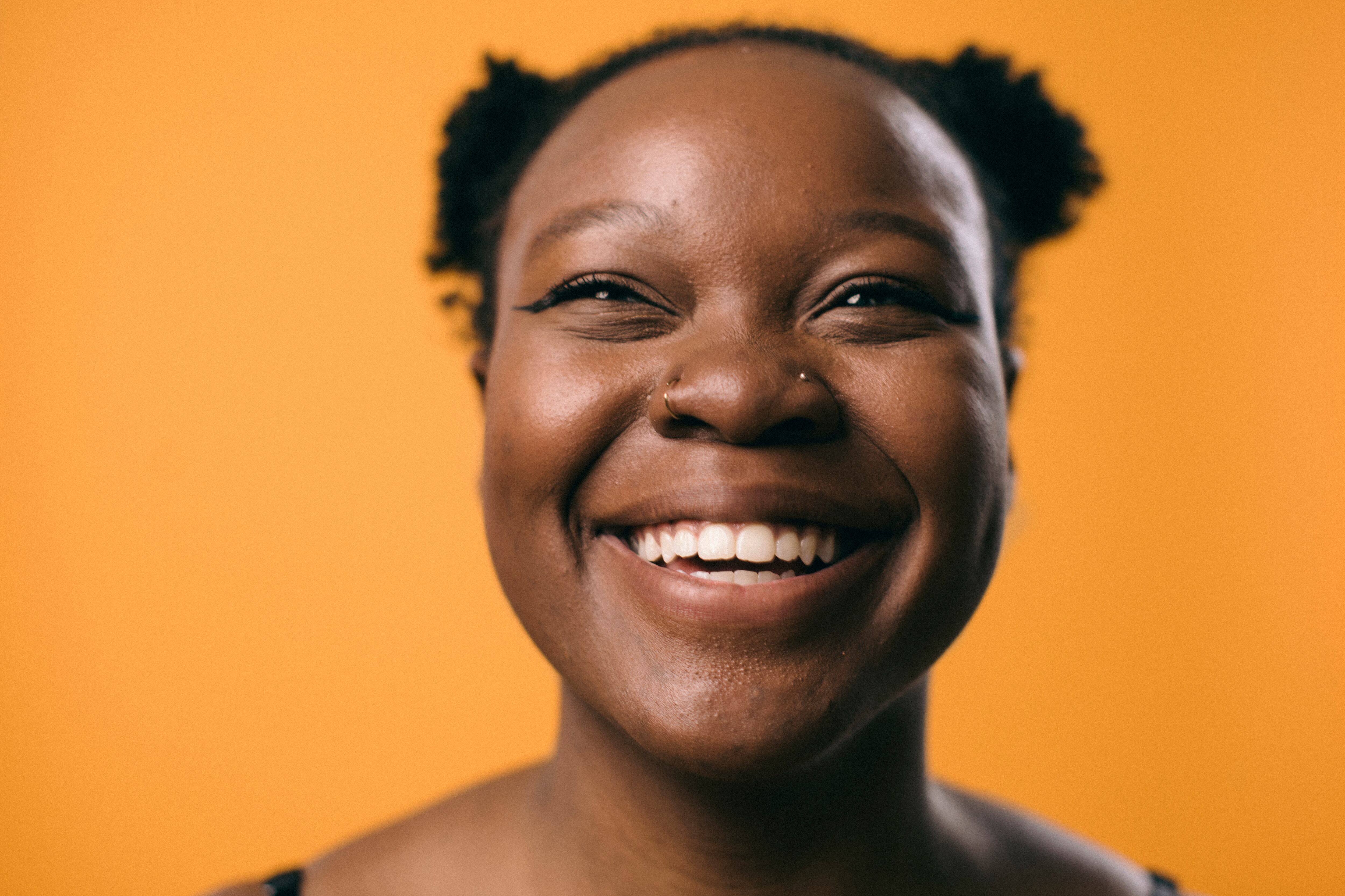 Autoestima / feliz / felicidad / sonrisa