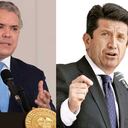 El presidente Iván Duque defendió al ministro de Defensa Diego Molano.