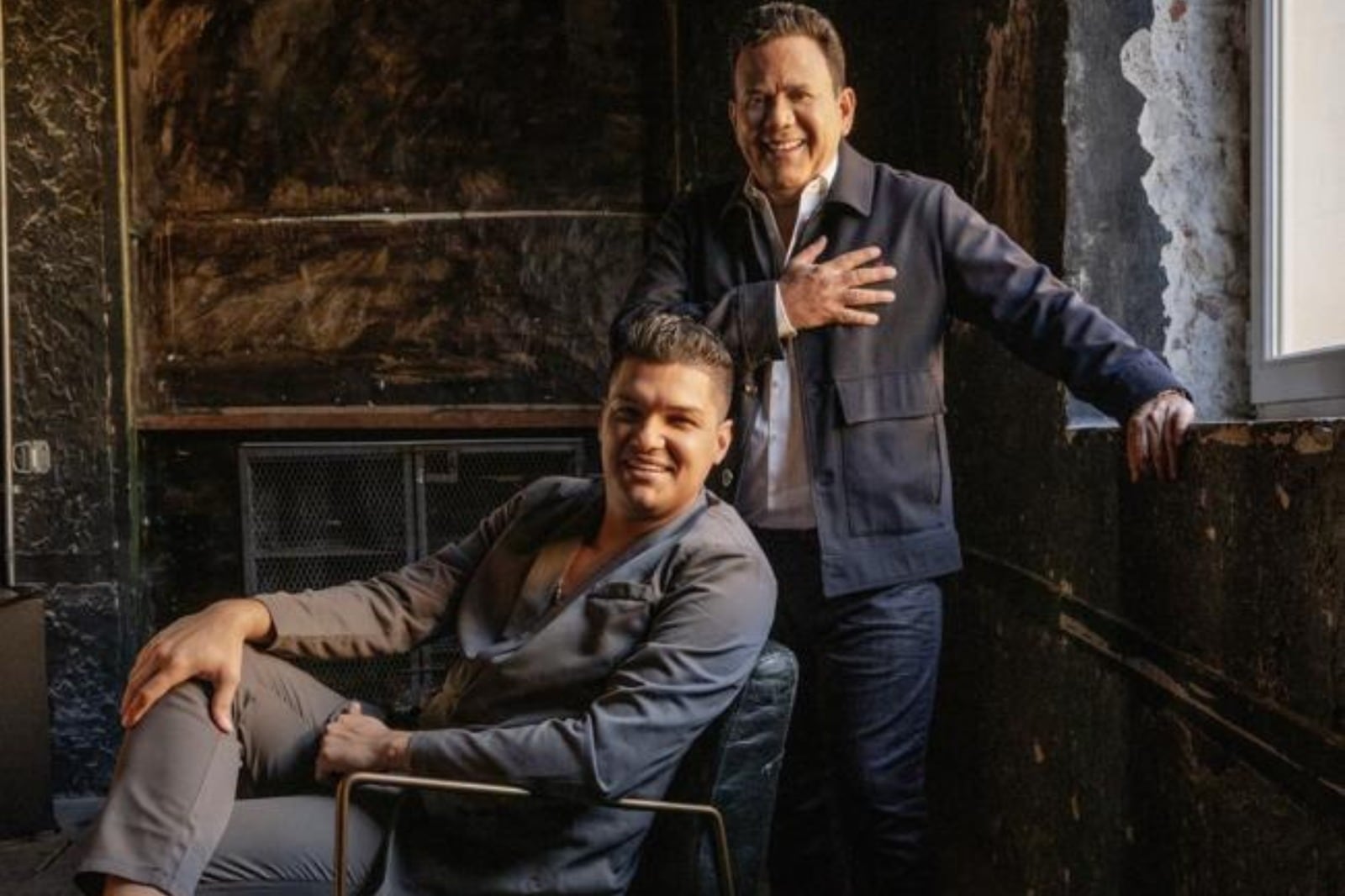 Elder Dayán Díaz y Carlos Bloom