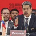 CARACAS, VENEZUELA - DECEMBER 14: Venezuelan President Nicolas Maduro speaks during a meeting of leaders of the member states of the Bolivarian Alliance for the Peoples of Our America and the Promotion and Trade Treaty (ALBA-TCP), in Caracas, Venezuela, December 14, 2024. Pedro Rances Mattey / Anadolu (Photo by Pedro Rances Mattey / ANADOLU / Anadolu via AFP)