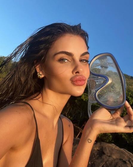 Ella es Kimberlly, quien sería la madre del tercer hijo de Neymar