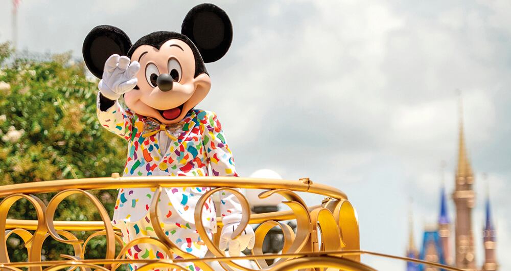 Disney Magic Kingdom en Orlando, Florida. 