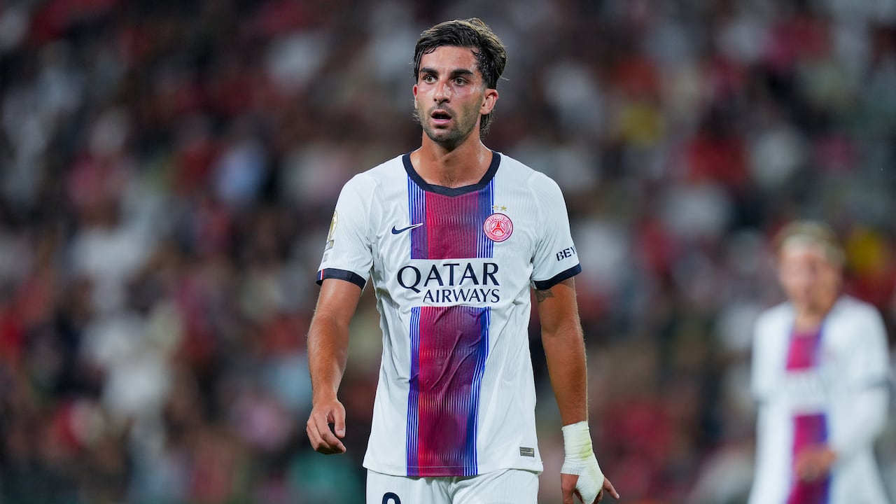 Ferran Torres contra el Rennes