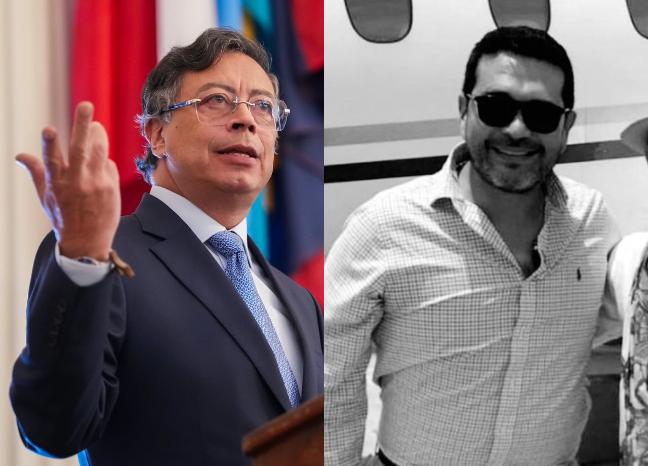 Gustavo Petro publicó foto del conjuez Hollman Ibáñez Parra.