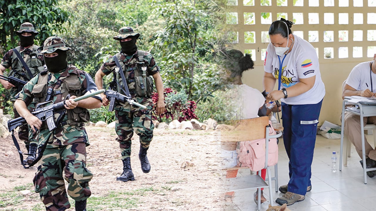 Los ataques a las misiones médicas se han triplicado en el último año. Médicos y enfermeros señalan que no hay garantías para trabajar en esta zona del país y muchos han pedido el traslado. Las amenazas son constantes, aseguran.