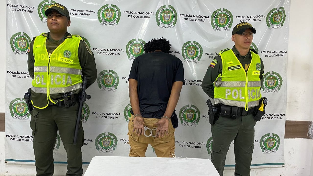 Cayó peligroso delincuente en Cali conocido como el terror de Llano Verde.