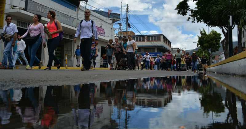 La crisis en Venezuela ha aumentado el número de migrantes hacia ColombiaFoto: EFE
