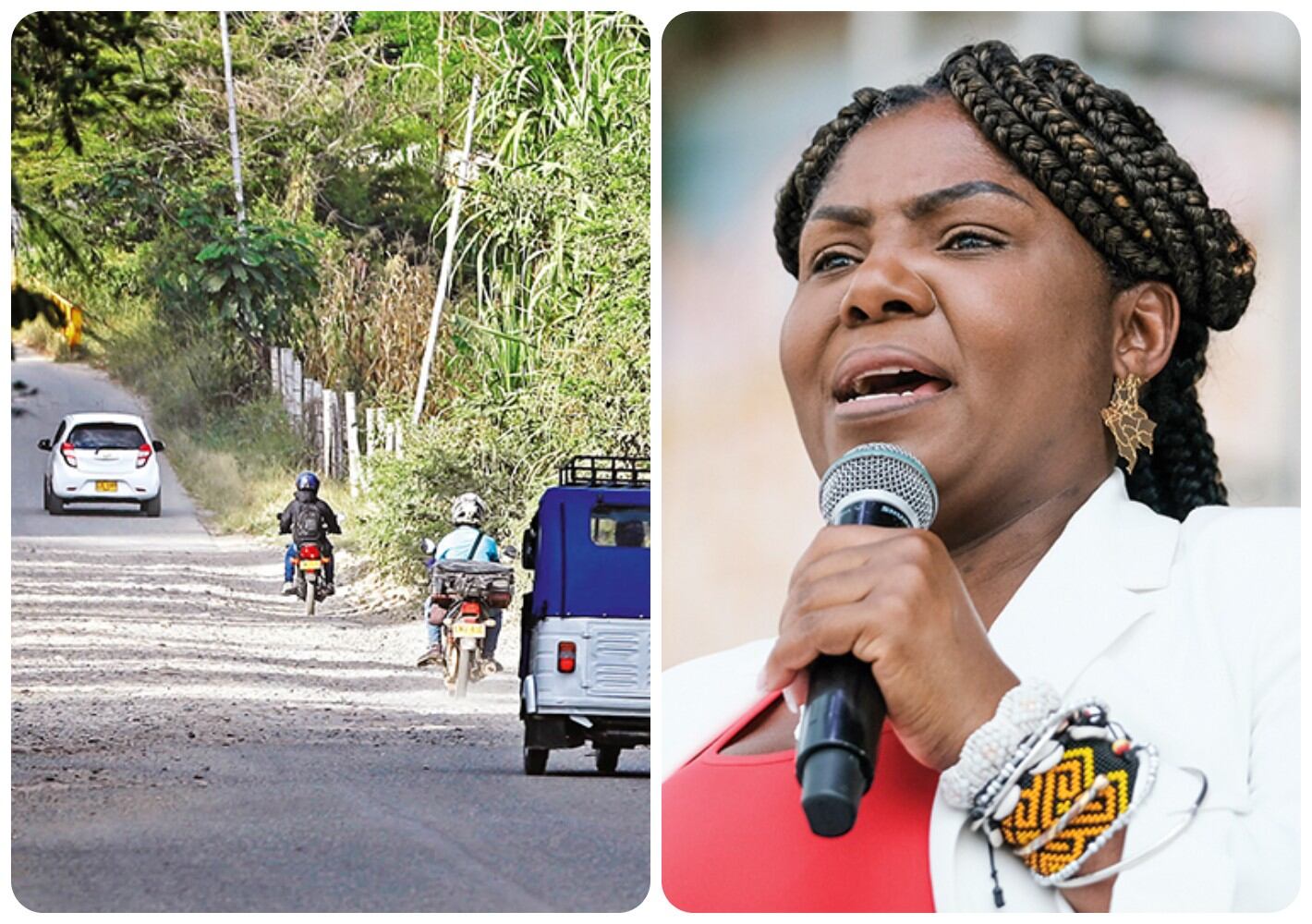 La vicepresidenta Francia Márquez.