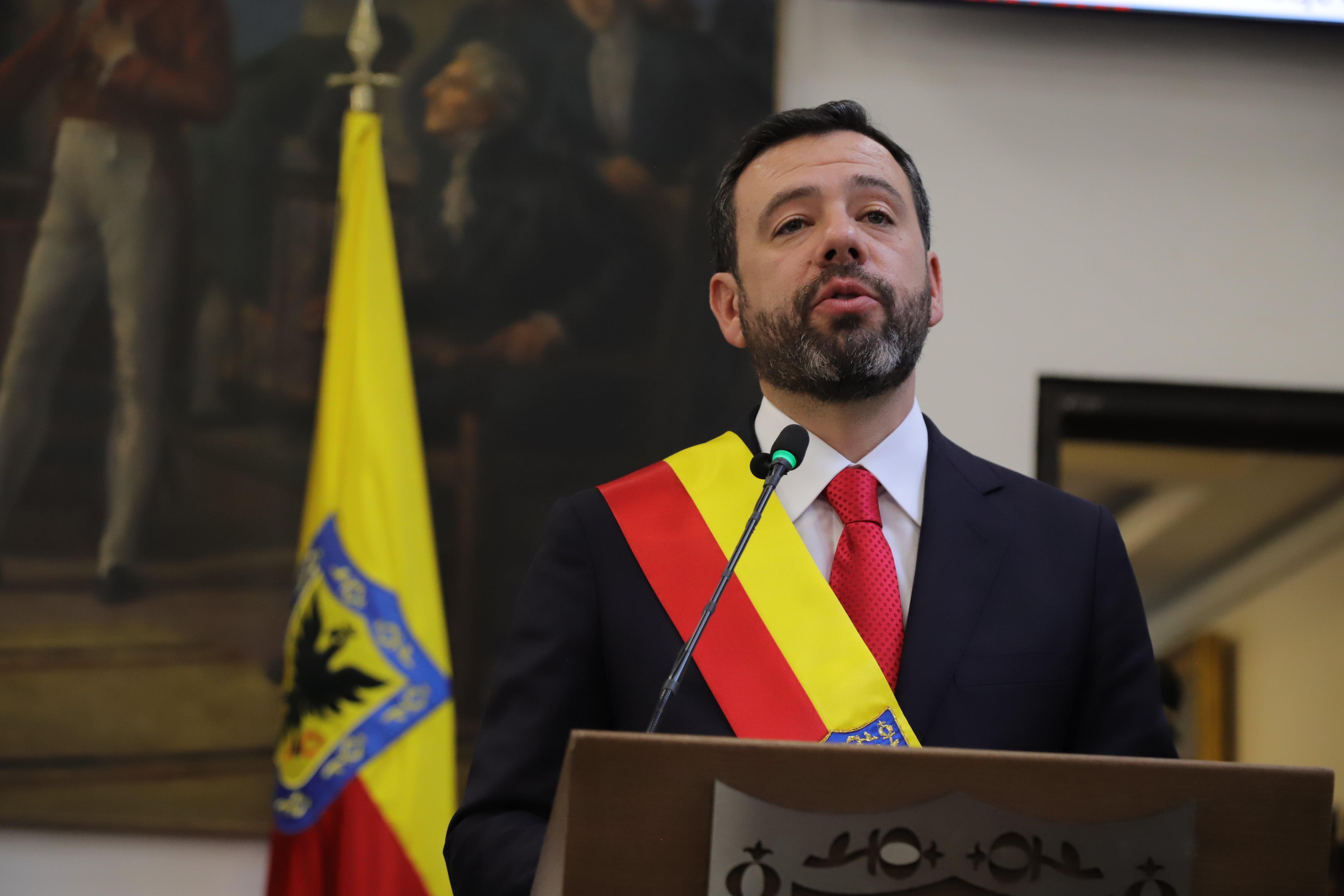 Instalación Concejo de Bogotá por el Alcalde Electo Carlos Fernando Galán