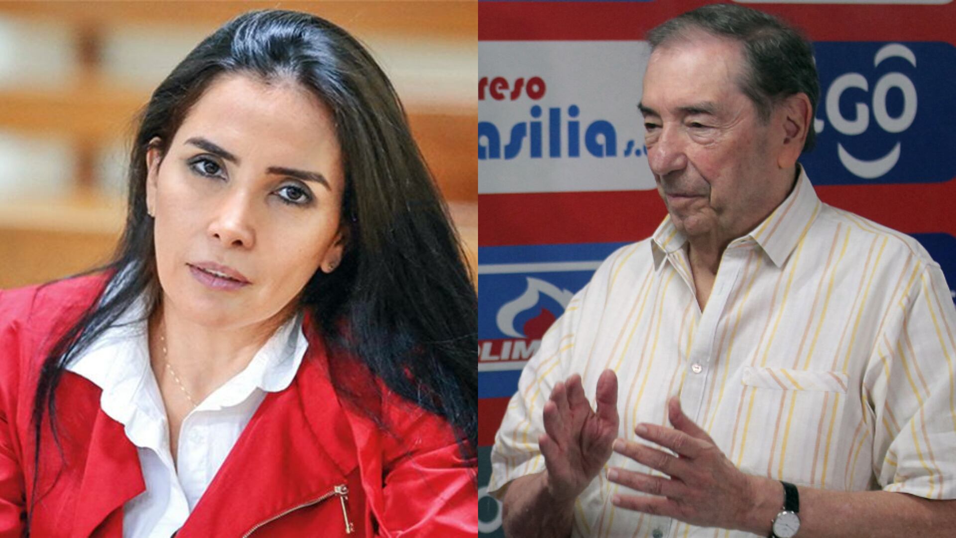 La excongresista Aida Merlano y el dirigente y excongresista Fuad Char.