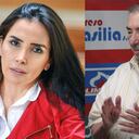 La excongresista Aida Merlano y el dirigente y excongresista Fuad Char.