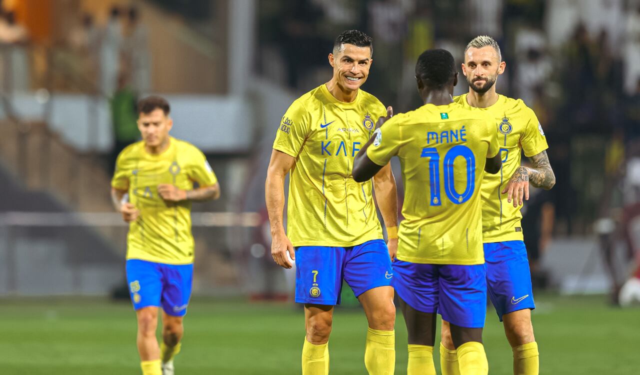 Cristiano Ronaldo, líder de su equipo en Arabia