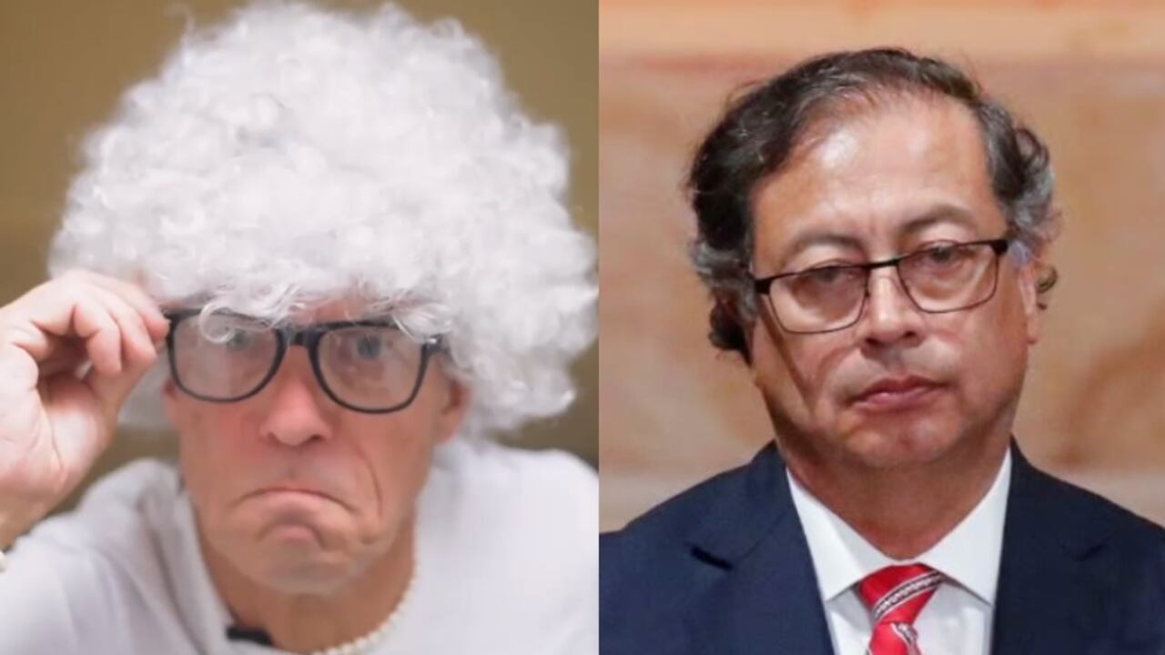 Congresista Rasmus Hansson y Gustavo Petro