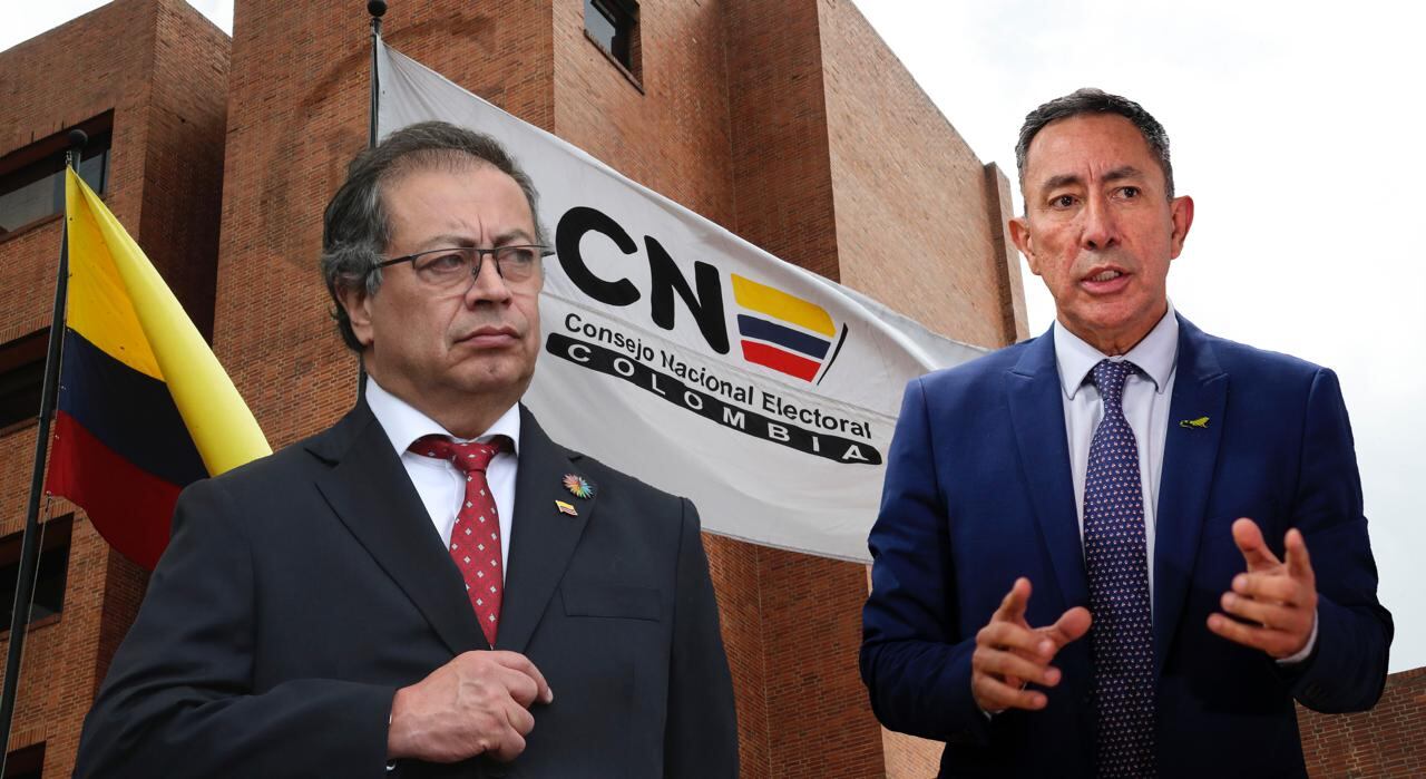 Presidente Gustavo Petro y Ricardo Roa
