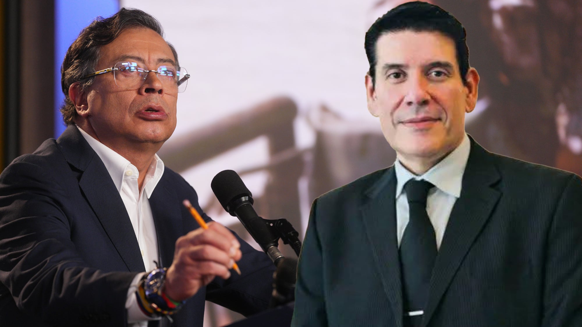 Gustavo Petro, Mauricio Gaona