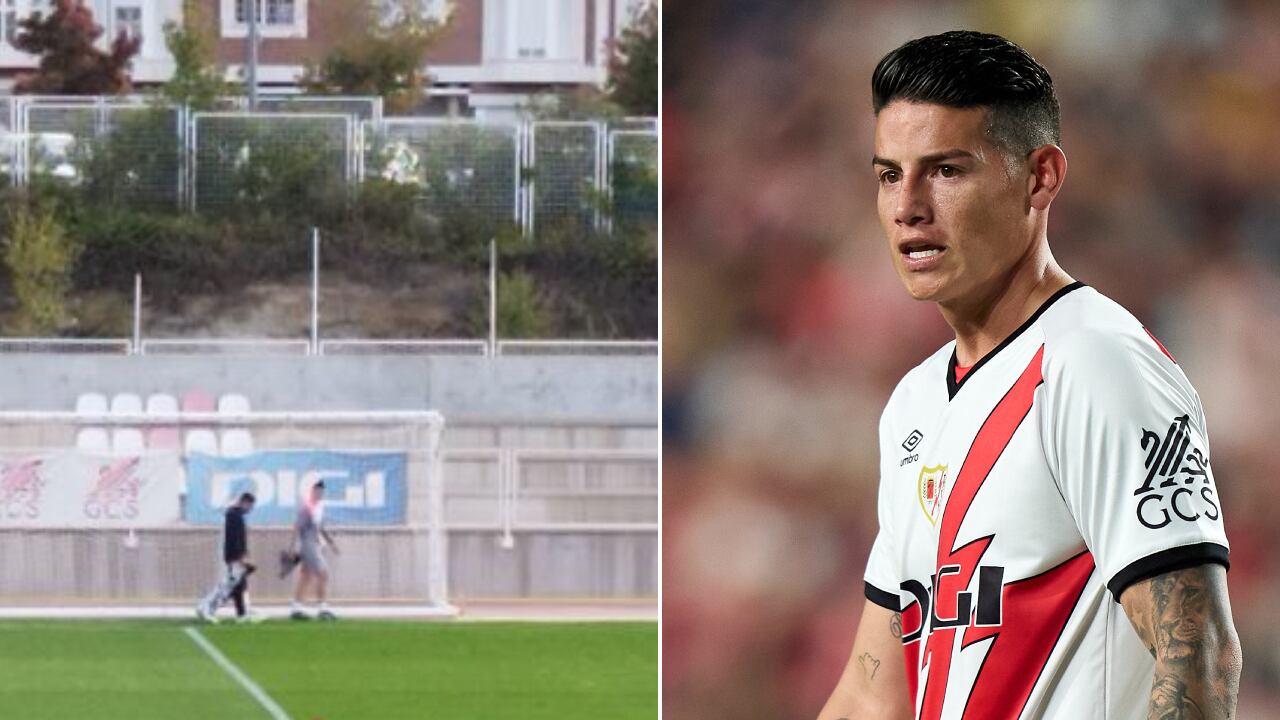 James Rodríguez enciende alarmas por su primera lesión