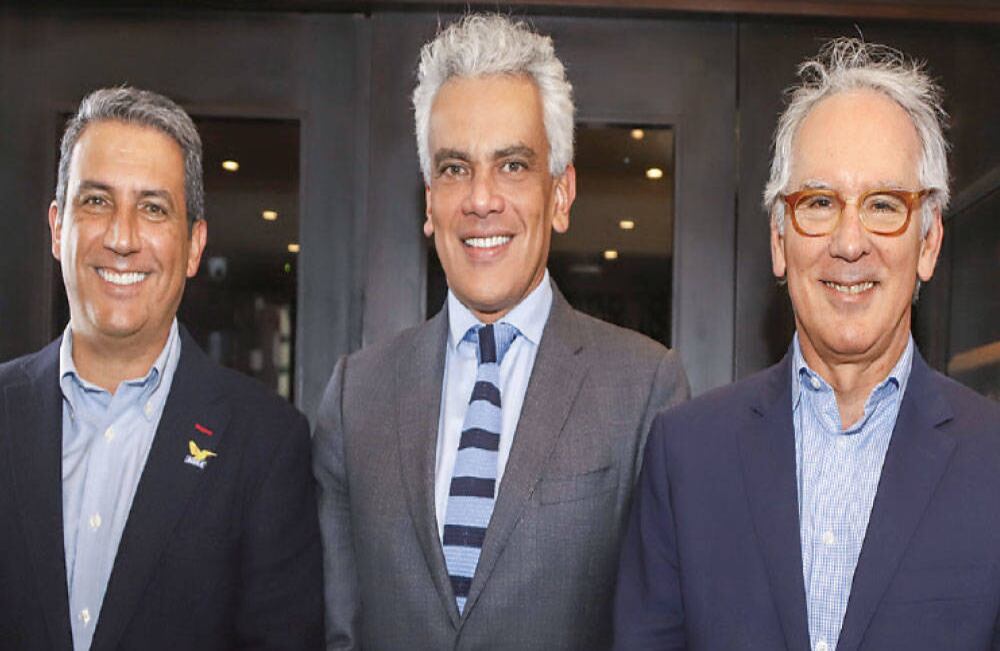 Fernando Jaramillo, Ricardo Lozano y Álvaro Forero.