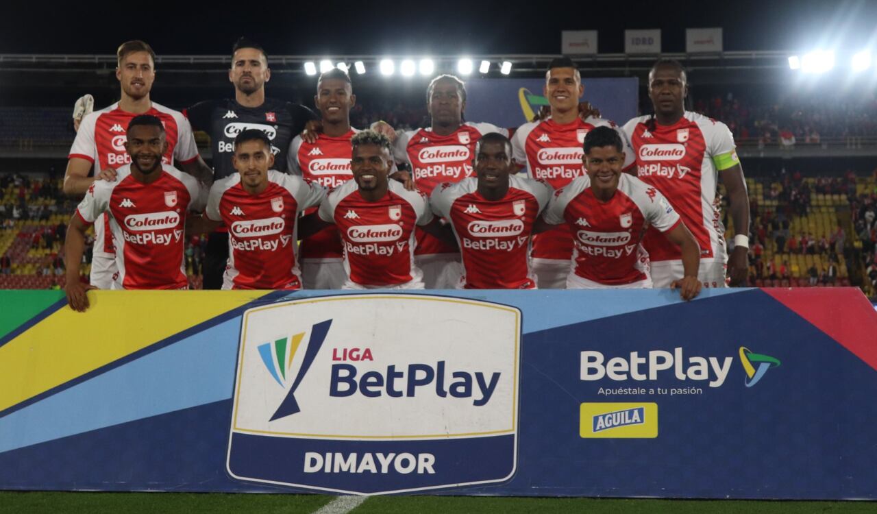 Independiente Santa Fe, esta fue su nómina para el estreno de la Liga Betplay 2023-II.