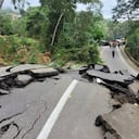 Este domingo 1 de octubre se reportó un deslizamiento que provocó el hundimiento de una parte de la vía, específicamente en el kilómetro 42 del sector de Angelinos o Lisboa.