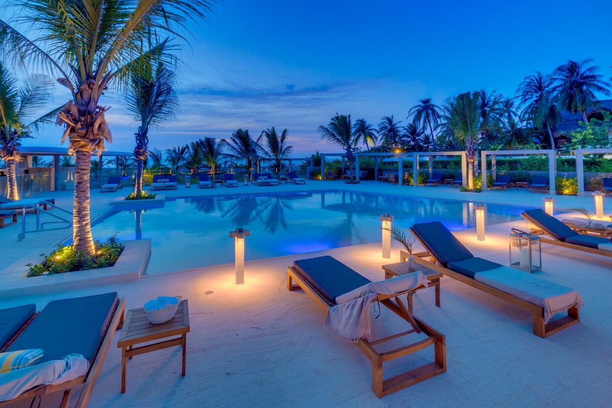 Ambientes relajados que fusionan de forma armónica la naturaleza y arquitectura.