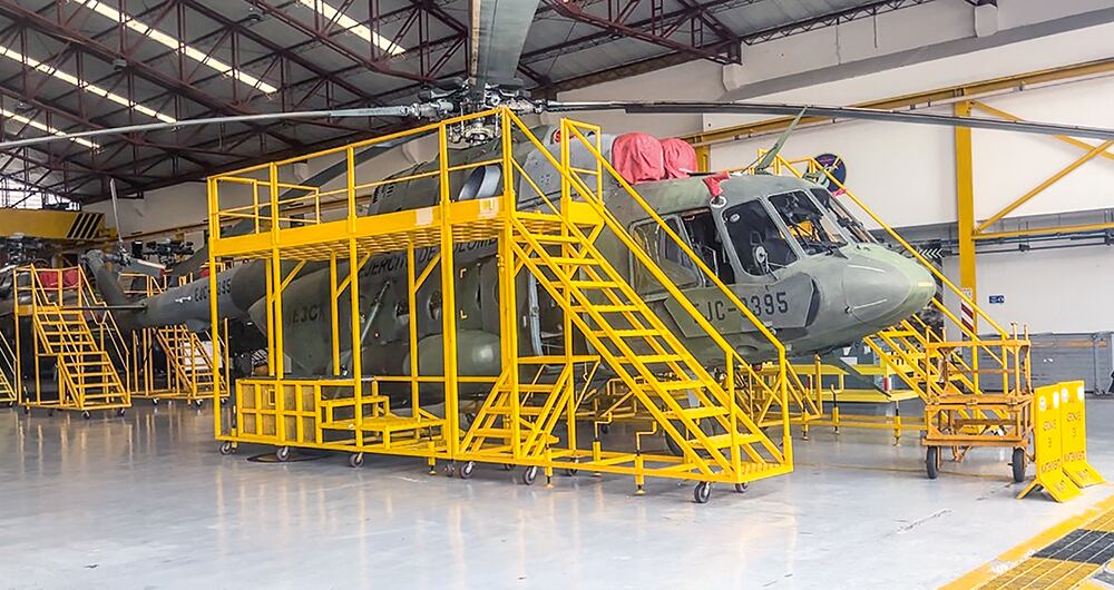 Helicópteros rusos, varados en Tolemaida