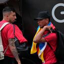 El plantel de Athletico Paranaense llegó este miércoles a suelo ecuatoriano