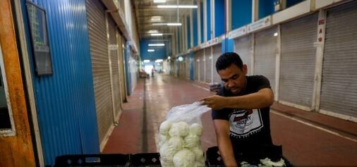 Por protestas de panameños se afecta el mercado de alimentos.