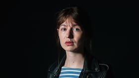 Sally Rooney en el Edinburgh International Book Festival de 2017. Getty Images / 2017 Simone Padovani/Awakening