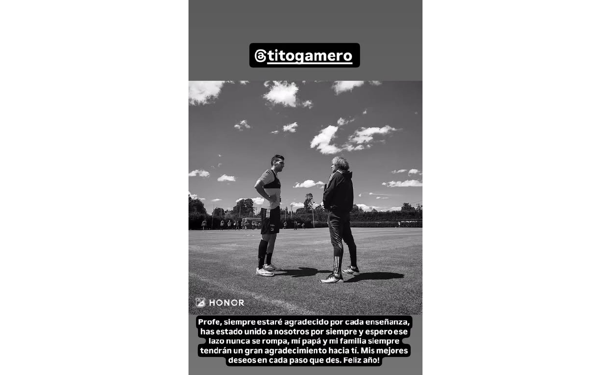 La imagen que compartió Falcao en Instagram.