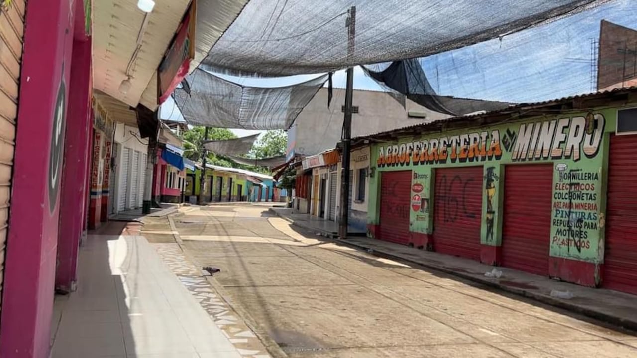 Confinamiento en el Bagre, Antioquia
