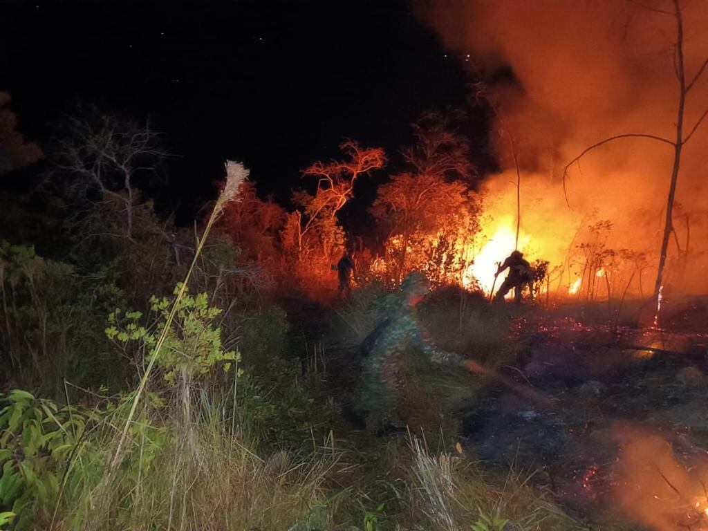 Esta emergencia consumió varias hectáreas.
