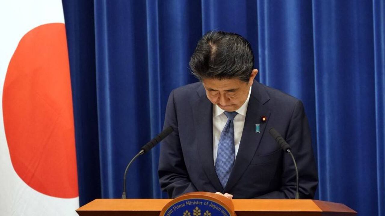 Shinzo Abe, primer ministro de Japón.