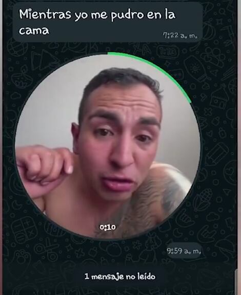 Él es el patrullero Brayan Enrique Guzmán Gaitán, señalado pro su expareja de querer asesinarla a ella y su familia.