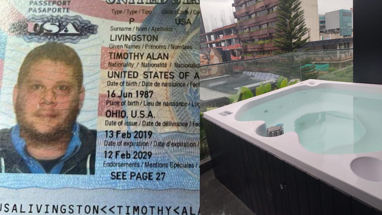 Aunque los policías sorprendieron a Timothy Alan Livingston cuando estaba con las dos menores en este jacuzzi, el norteamericano fue dejado en libertad doce horas después.