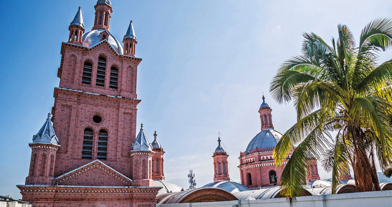 la Basílica del Señor de los Milagros, en Buga