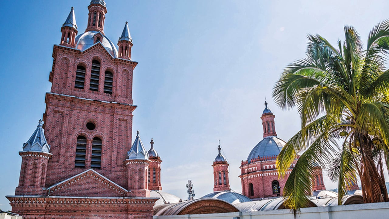 la Basílica del Señor de los Milagros, en Buga