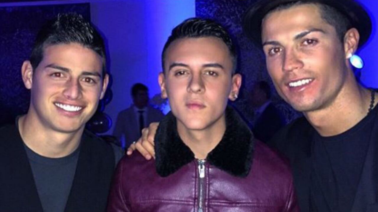 Se dice que James Rodríguez fue el enlace para que Kevin Roldán cantara en la fiesta.