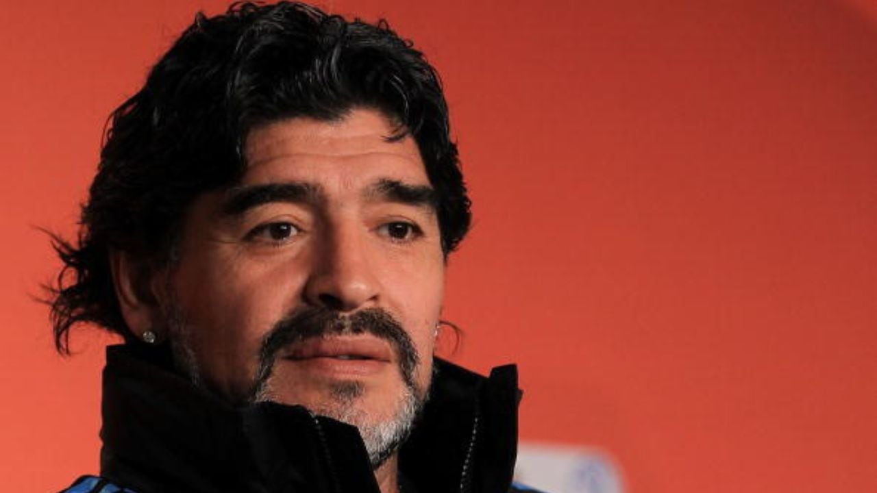 La historia de Maradona en Colombia.