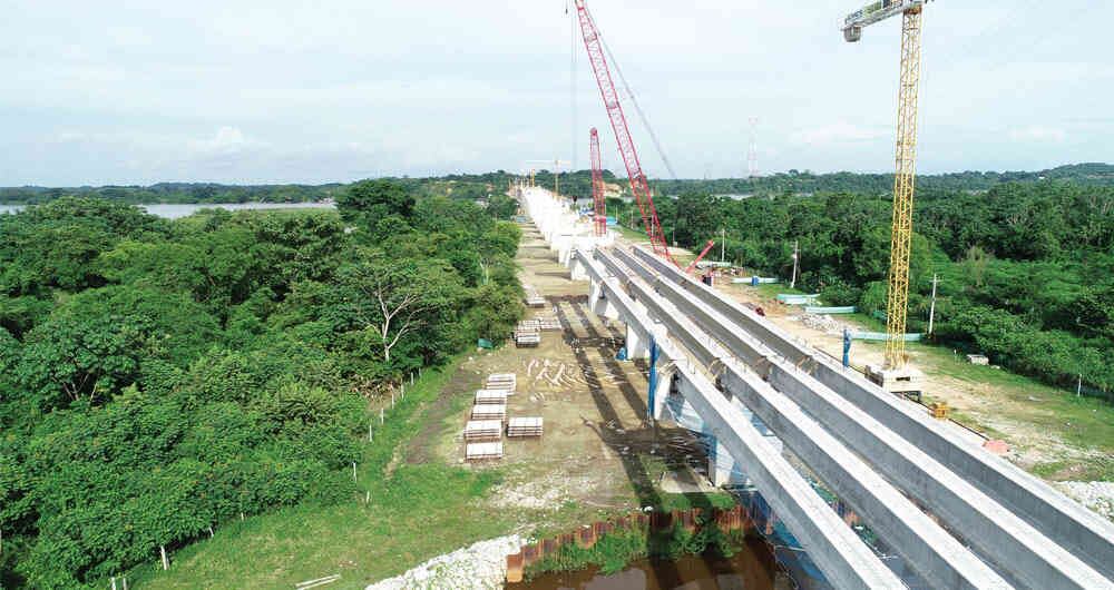 La concesión avanza en los trabajos de la variante Puerto Berrío.