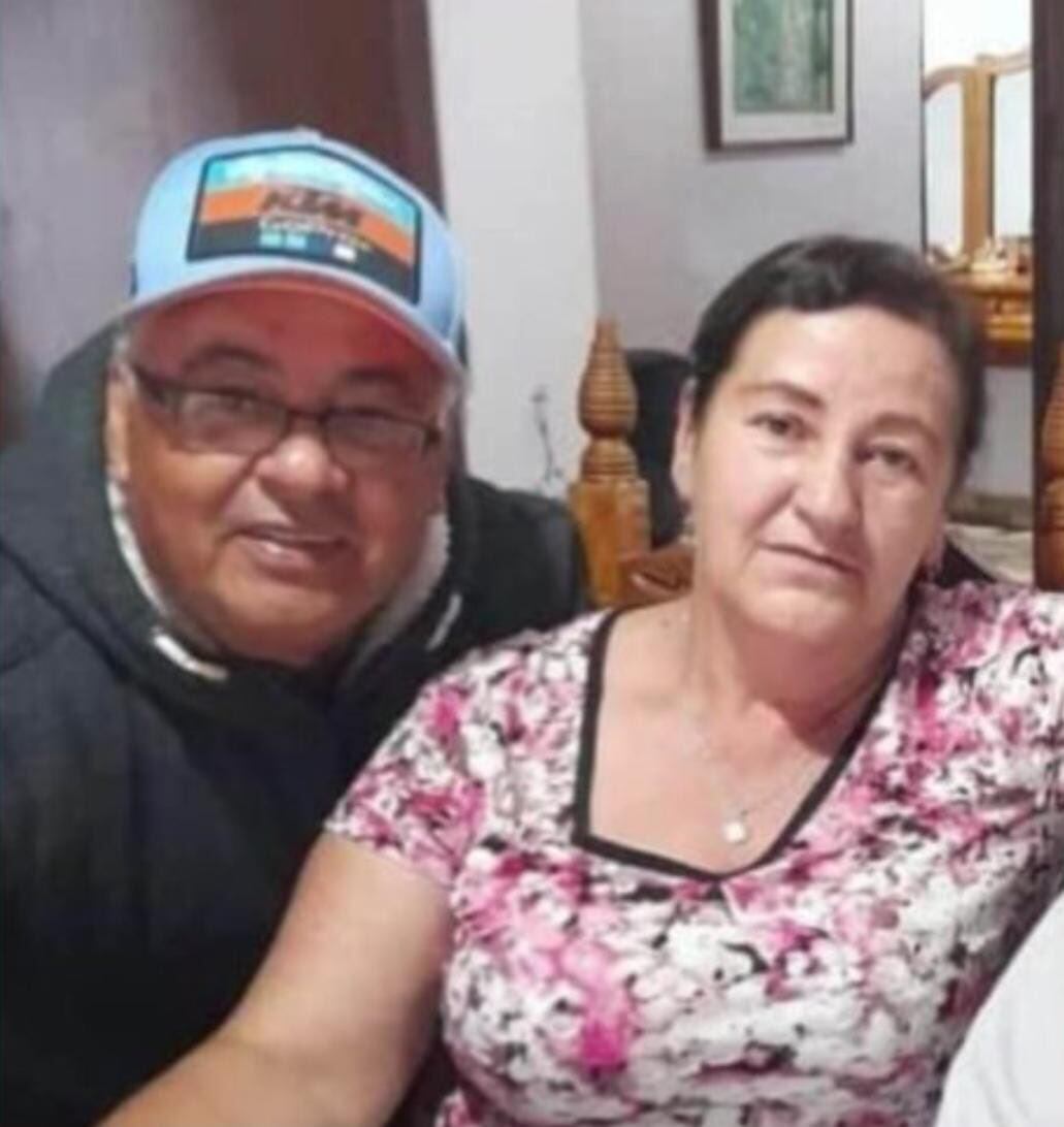 Esposos asesinados por el Clan del Golfo.