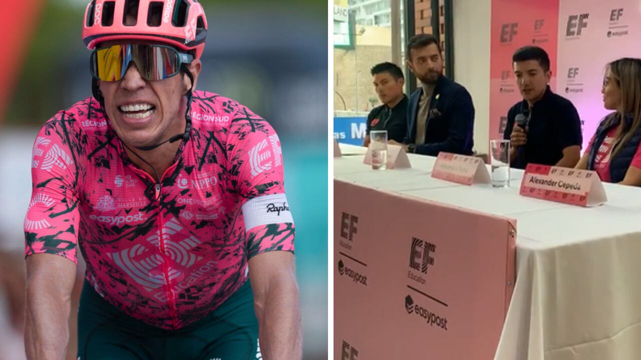 Rigoberto Urán y Richard Carapaz compartirán equipo al menos por los próximos dos años