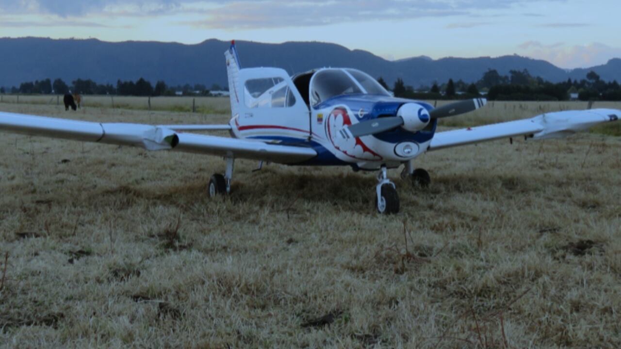 Esta fue la avioneta de matrícula HK-5178 que tuvo un accidente en Guaymaral