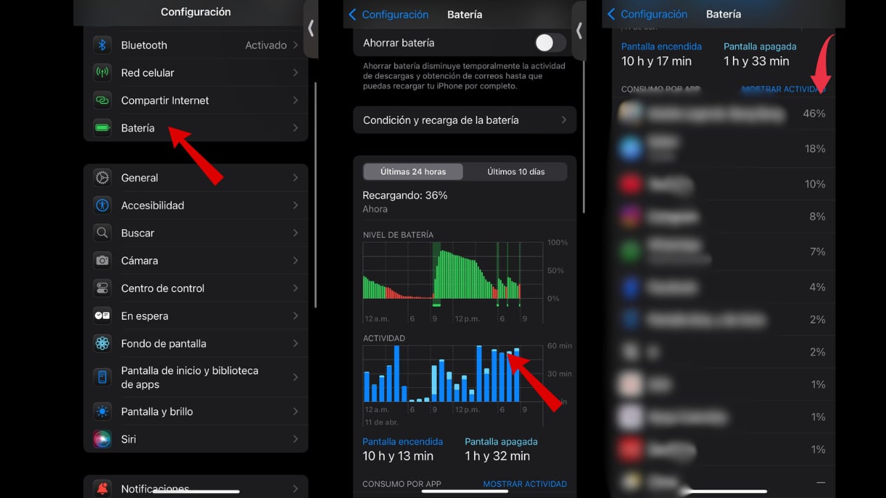 El teléfono se descarga rápido cuando una app exige energía de forma continua.