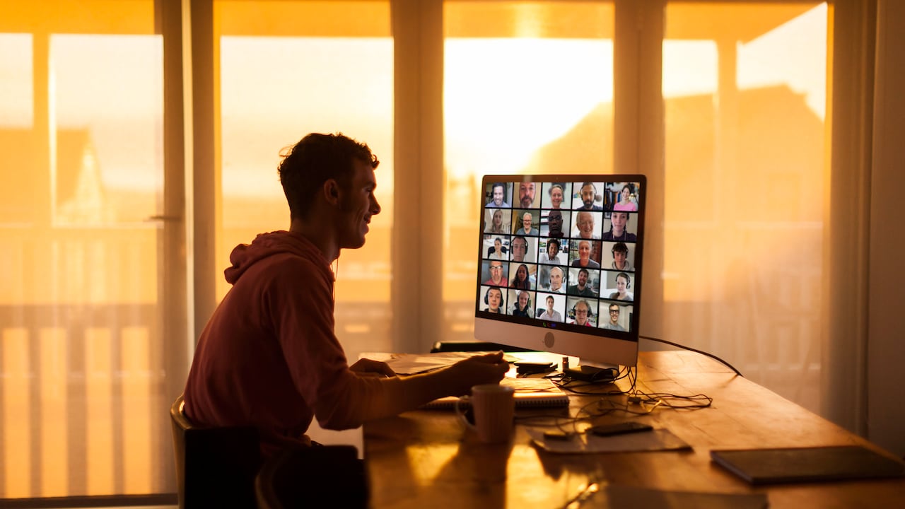 Fallas en la plataforma de Zoom.