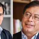 Rodrigo Lara y Gustavo Petro