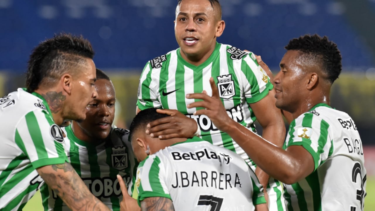Atlético Nacional se impuso en la ida de la segunda fase ante Guarani. Foto: Conmebol