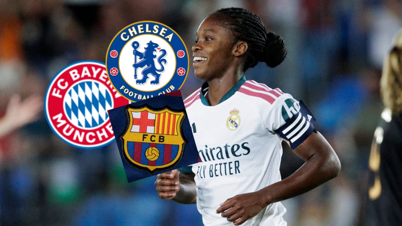 Linda Caicedo con el Real Madrid.
