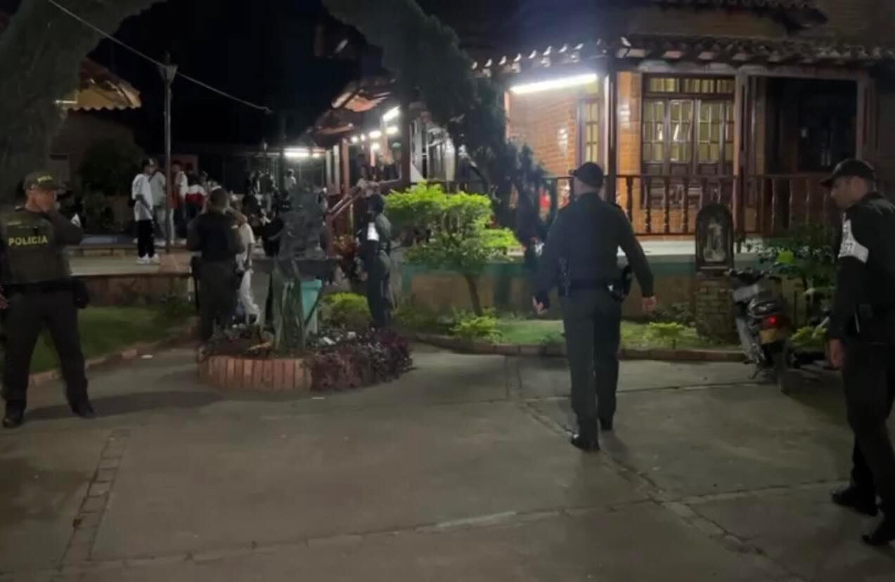 En este espacio se desarrollaba la fiesta clandestina.