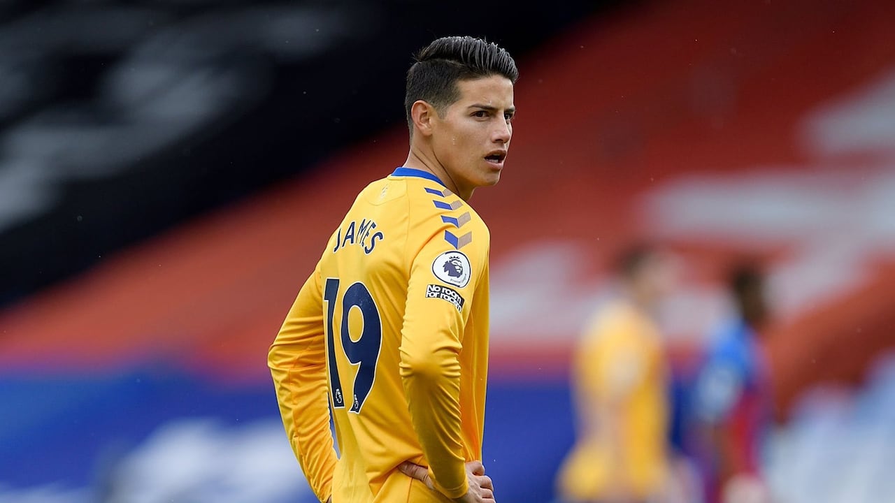 Jugador colombiano del Everton.