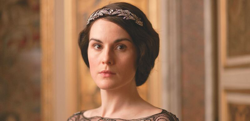 Lady Mary, la hija mayor de los Crawley, interpretada por Michelle Dockery.